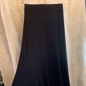 Lularoe black maxi skirt